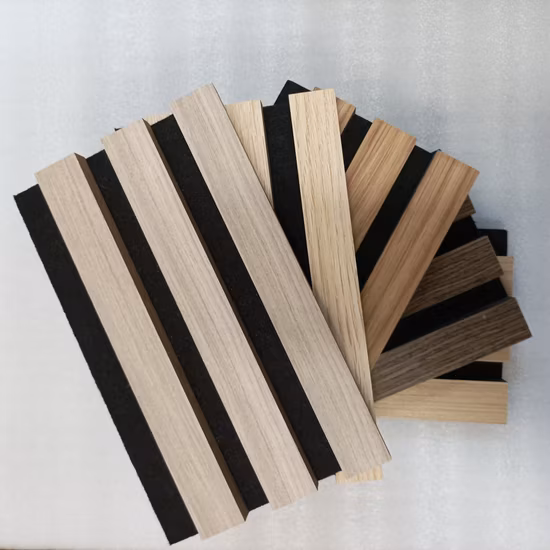 Wooden Sound-Absorbing Panel Background Wall Wood Decorations