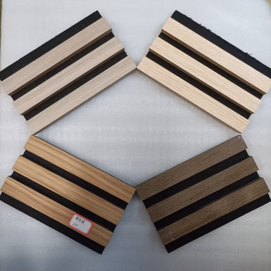 Pannello fonoassorbente in legno, decorazioni per pareti in legno