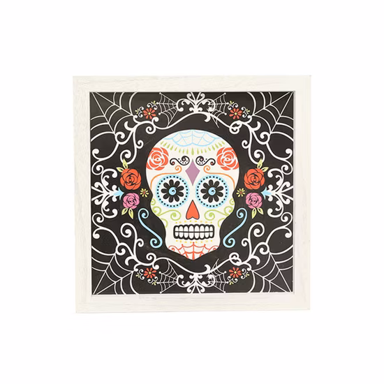 Artigianato in legno per ornamenti di Halloween, decorazioni di Halloween sospese