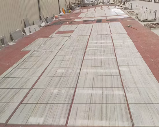 Marmo per decorazione interna con venature del legno lucidato per pavimenti/pareti